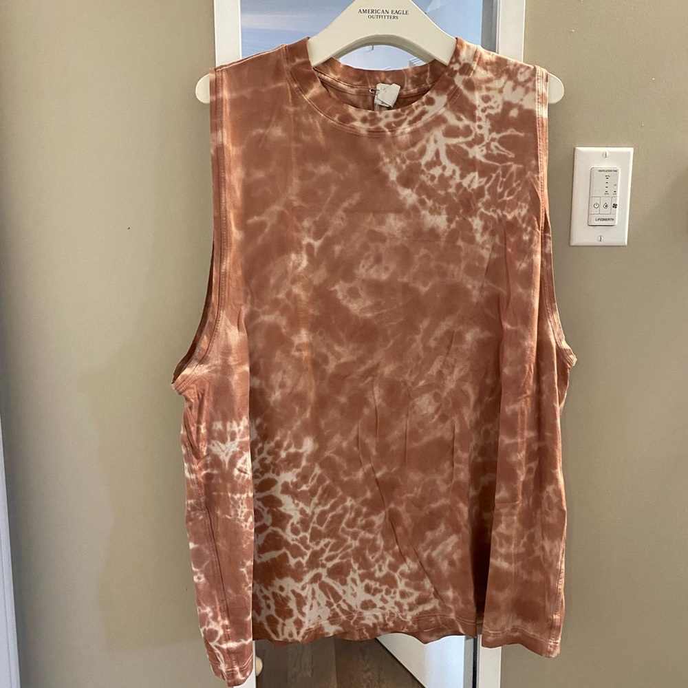 Lululemon All yours Brown Tie-Dye Women's Top